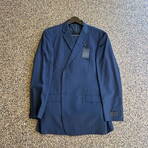 Jos. A. Bank Navy Pinstripe Full Suit